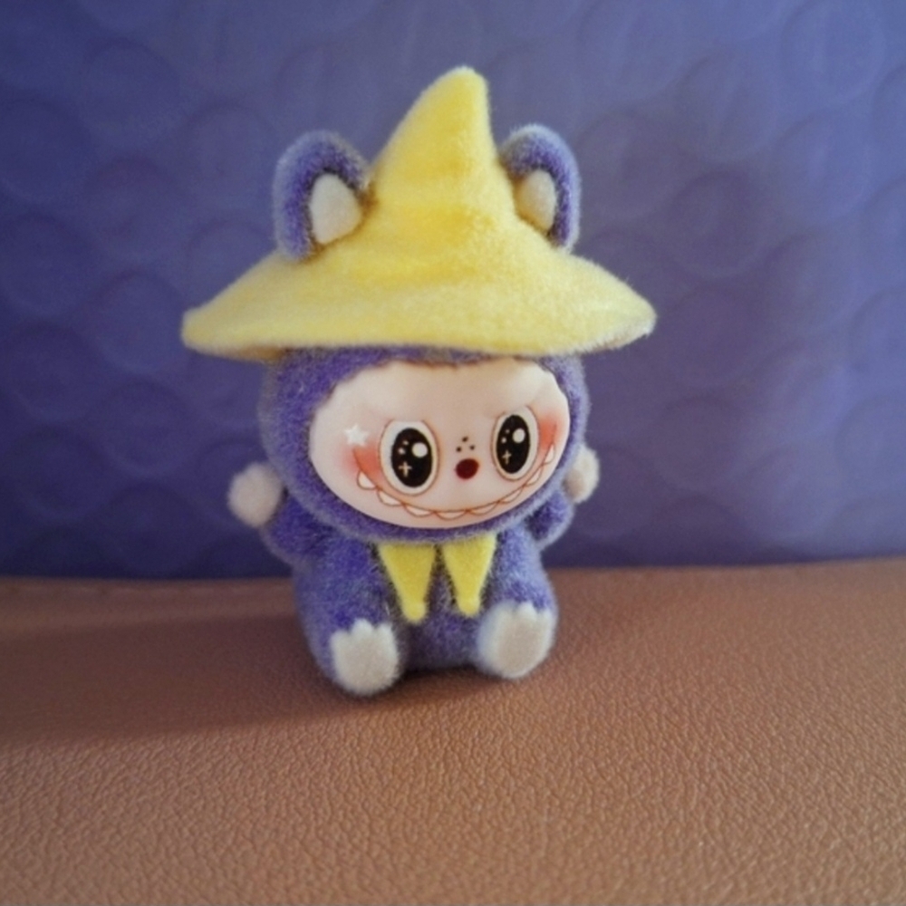 Miniature Plush Velvet Figure Sitting (No Offers)
